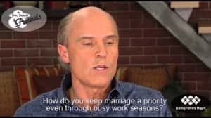 Marriage: How do you keep marriage a priority even through busy work seasons?