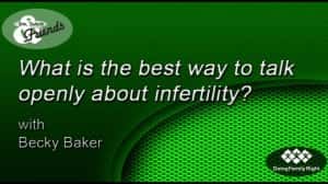 Marriage: What is the best way to talk openly about infertility?