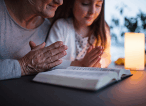 Praying with children